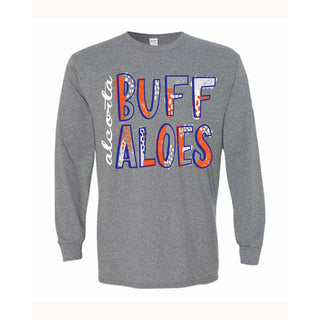Alcorta Buffaloes - Splatter Long Sleeve T-Shirt