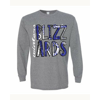 Winters Blizzards - Splatter Long Sleeve T-Shirt