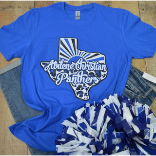 Abilene Christian Panthers - Texas Sunray T-Shirt