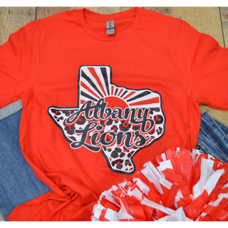 Albany Lions - Texas Sunray T-Shirt