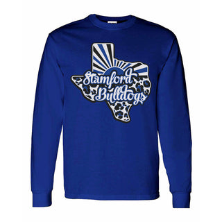 Stamford Bulldogs - Texas Sunray Long Sleeve T-Shirt