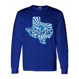 TLCA Eagles - Texas Sunray Long Sleeve T-Shirt