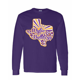 Wylie Bulldogs - Texas Sunray Long Sleeve T-Shirt