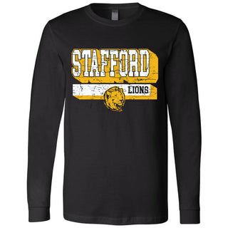 Stafford Lions - Shadow Stripe Long Sleeve T-Shirt