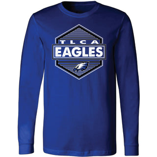 TLCA Eagles - Hexagon Long Sleeve T-Shirt