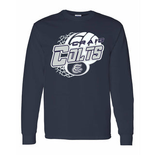 Craig Colts - Volleyball Long Sleeve T-Shirt